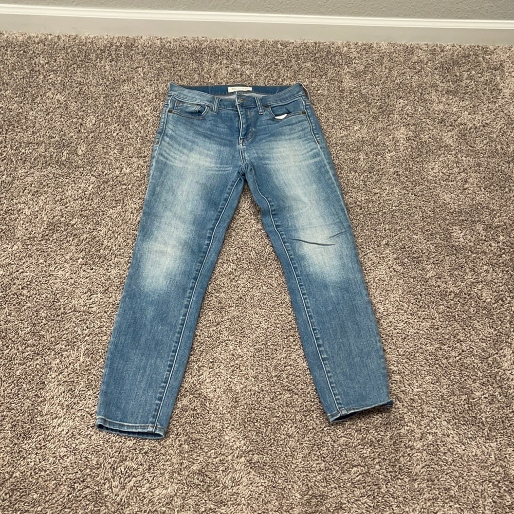 Madewell high riser crop size 26
